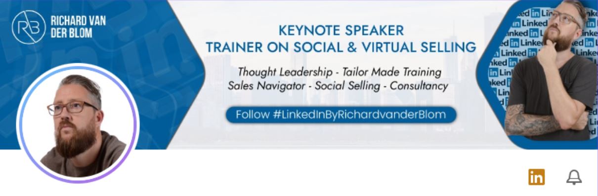 How To Optimize Your LinkedIn Profile For Maximum Sales Potential – The Side Hustle Profit | Think Daily 25 linkedin profile banner example 1